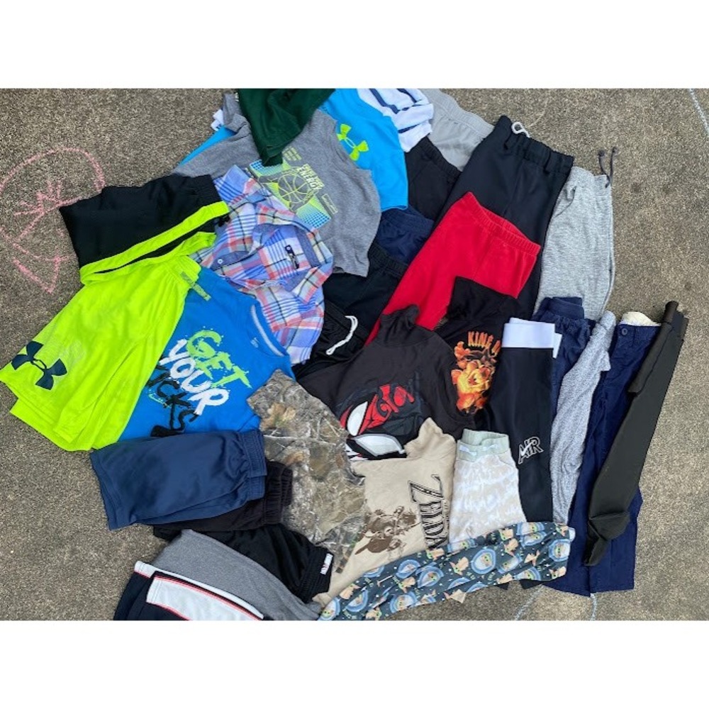 Boys Clothing Lot Under Armour Nike Spider-Man Zelda Star Wars Size Kids Mix